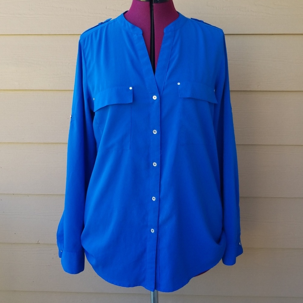 CALVIN KLEIN button-down shirtblouse